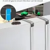 Gancho para Puerta con Recubrimiento de Goma Blanca para Colgar Toallas, Batas, Perchero, Corona de Baño, Soporte para Tabla de Planchar, Sábana Delgada, Resistente