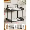 Estante para router sin taladrar agujeros, estante de almacenamiento para pared para sala de estar, caja de almacenamiento wifi, soporte de pared para decodificador de TV