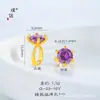 Pu Zuojiu no se desvanece arena dorada accesorios DIY amor rosa cuerno de la abundancia pulsera con cuentas pasantes collar con cuentas