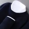 Suéter Nuevo de Lana 100% Pura para Otoño e Invierno para Hombre, Cuello Redondo, Jersey Casual, Tejido, Prenda Base, Talla Grande, Holgado, Suéter de Cachemira