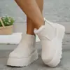 Chegada Nova Outono 2026 Comércio Exterior Tamanho Grande Feminino Casual Confortável Moda Europeia Americana Roupa Exterior Botas Tamanho Único