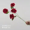 Decoración de boda con 4 flores de hibisco y peonías, arreglo floral para el pasillo de la boda, flores artificiales para el salón de bodas, flores de boda estilo jardín