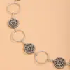 Nuevos adornos de círculo de amor sello de cintura cadena corporal cadena para vestido de mezclilla de mujer cadena de cintura de personalidad diy todo partido venta al por mayor