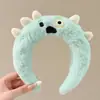 Diadema de Peluche Especial para Lavado Facial Coreano Diadema Exquisita de Alta Gama para Chicas Pinza para el Cabello Esponjosa Pinza para el Cabello Goma para el Cabello Tocado