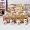 Comércio Exterior Charm de Raposa de Nove Caudas Aveludado Caixa Surpresa Figura Decoração de Mesa Tendência Boneca de Resina Atacado