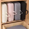 Bolsa de almacenamiento para chaqueta de plumón de tela de memoria transfronteriza, Bolsa de almacenamiento para viaje de negocios, Bolsa de compresión con doble cremallera, Transpirable, Estudiante, Hogar