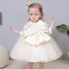 Vestido de Princesa para Bebé Niña 2022 Nuevo Otoño e Invierno Vestido para los Cien Días del Bebé Vestido de Cumpleaños para Niños de un Año Vestido de Princesa