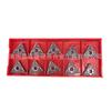 Inserto de Torneado CNC Tnmg160404 Acero Inoxidable Especial Exterior Circular Triangular Inserto Triangular de Aleación