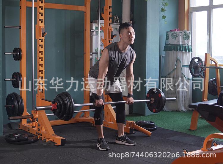 杠铃片大小孔3 5cm三孔手抓杠铃杆哑铃片