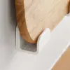 Estante para fregadero, instalación sin taladro, soporte para esponja de cocina, estropajo y paño de cocina, organizador de tapas de ollas, escurridor de pared, diseño simple