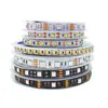 Tira de Luz LED Flexible RGB 5050 de Bajo Voltaje con 12 Luces, 18 Luces, 30 Luces, 60 Luces, Tira de Luz Flexible Decorativa SMD para Fondo de TV