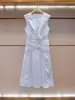 Shenzhen Nanyou Ropa Fina de Verano para Mujer Nuevo Estilo Casual Francés Vestido Chaleco sin Mangas con Diseño Hueco para Mujer