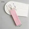 Llavero de cinta bordada estilo coreano hecho a mano DIY charm para bolso correa coreana parche termoadhesivo bordado accesorio