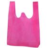 Bolsa no tejida, bolsa ecológica, chaleco, bolsa, chaleco con impresión degradable, bolsa de compras para supermercado, bolsa de basura desechable