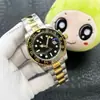 Reloj Mecánico Automático Completo Serie Laojia Datejust Anillo de Coca Cola Moda de Negocios Reloj de Lujo para Hombre Comercio Exterior de Aliexpress