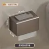 Gris Gun Aluminio Espacial Toallero Sin Taladro Baño Inodoro Estante Montado en Pared Inodoro Toallas de Baño