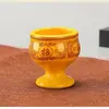 Taza de Ofrenda Dios de la Riqueza Taza de Ofrenda Buda Taza Familia Inmortal Taza de Vino Buda Cerámica Pintada Traer Riqueza y Tesoro Taza de Ofrenda Taza de Tributo Envío Gratis