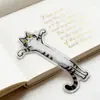 Marcador de Página com Formato de Gato e Padrão de Gatinhos em Acrílico para Livros - Novo Produto Transfronteiriço