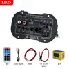 Placa Amplificadora de Potencia Bluetooth para Coche y Hogar de 5 Pulgadas 12V Radio FM Bluetooth Núcleo de Subwoofer Amplificador de Altavoz para el Hogar de 220V