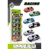 Transfronterizo 1:64 Coche de Juguete de Aleación Deslizante Modelo de Vehículo de Ingeniería de Carreras Set Regalo para Niños Niño Venta al por Mayor