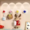 Gancho de Ventosa con Fuerte Capacidad de Carga, Gancho Adhesivo sin Taladro para Baño, Portallaves Adhesivo para Puerta, Instalación sin Clavos
