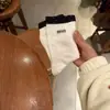Calcetín de Patchwork de Lunares de Moda para Mujer, Calcetines Versátiles de Media Pantorrilla para Primavera y Otoño, Calcetines de Estilo Dulce y Fresco