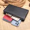 Bolso de Mano de Cuero Suave para Hombre Bolso para Teléfono Móvil de Cuero Genuino Bolso de Piel de Oveja de Gran Capacidad Bolso de Muñeca de Negocios para Hombre Moderno