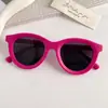 Novos Óculos de Sol Foscos para Bebê Homens e Meninas Universal Moda Simples Verão Proteção UV Óculos de Sol Óculos de Sol Infantil
