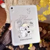 Case Protetor Desenho Animado Fofo para Apple iPad 11 com Suporte Integrado Capa Protetora Air 6 Case para Tablet 10ª Geração