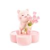 Adornos de Luz Nocturna de Tulipán de Gato Hechos a Mano DIY de Alta Gama Sala de Estar Habitación Infantil Dormitorio Regalo de Cumpleaños para Niñas