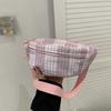 Bolso bandolera informal de estilo japonés para mujer, bolso de hombro sencillo, estilo coreano, estilo perezoso, elegante, estilo académico, bolso de cintura, bolso de pecho