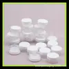 Frasco de Creme Branco 10g Caixa de Gesso Caixa Secundária de Máscara Frasco de Boca Larga 10ml Caixa de Acessórios Caixa de Joias de Beleza