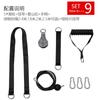 Entrenador de tríceps con cable de acero, polea de pórtico de dominadas altas, barra horizontal para el hogar, equipo de fitness, extractor