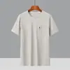Camiseta de Manga Corta de Seda de Hielo Pájaro Carpintero para Hombre Verano Nuevo Secado Rápido Fina Holgada Deportiva Casual Camiseta Interior de Media Manga