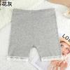 Calças de segurança para meninas Modal Anti-caminhada Pele-friendly Naked Sense Grande e Grande Shorts de fundo infantil Roupa íntima de seguro para meninas