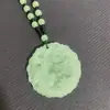 Nuevo colgante de jaspe sintético marca Longfeng Colgante de esmalte de color Longfeng Chengxiang puesto de venta en vivo colgante de jade al por mayor