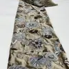 Tela de Malla con Bordado de Lentejuelas y Cuentas en Tubo de la Fabricante, Tela Bordada con Lentejuelas para Vestido Qipao Hecho a Mano Disponible en Múltiples Colores
