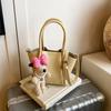 Bolso Mini de Diseño Nicho para Mujer 2025 Nuevo Verano Bolso Cruzado Popular de Este Año Bolso Balde de Mano