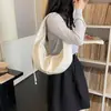 Bolso de Hombro Cruzado 2026 Nuevo Diseño de Nicho con Pliegues en las Axilas para Mujer, Bolso Tote Casual de Hombro, Bolso de Mano de Gran Capacidad
