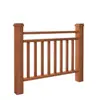 Barandillas de Madera para Exteriores Se Procesan Según los Planos, Muy Duraderas y Resistentes a la Corrosión, para Zonas Escénicas, Barandillas de Parque, Columnas, Pasamanos y Bambú Pesado