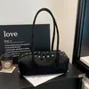Moda Retro Transfronteriza Versátil Otoño/Invierno 2026 Bolso Suave de Gamuza Nuevo Bolso de Mano Casual Bolso de Axila de Nicho
