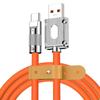Linha de dados tipo c 120W carregamento rápido 6A cabeça de liga de zinco para Huawei p40 carregador tpyec5A máquina