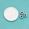 Cuentas de plata tailandesa de 6 mm con patrón de hierba Tang, plata de ley s925, retro, mate, patrón auspicioso, cuentas planas, pulsera para jugar con texto DIY, accesorios de plata
