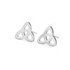Pendientes de acero de titanio con baño de oro real, sin decoloración, hipoalergénicos, celtas, de acero inoxidable 304, superventas transfronterizos