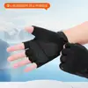 Guantes de ciclismo fitness sin dedos transfronterizos para hombre y mujer, transpirables, antideslizantes, de secado rápido, muñequeras deportivas para yoga, guantes de ciclismo para exteriores