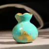 Bolsa de Dinheiro Artesanal em Pintura Laca Estilo Chinês, Bolsa da Sorte, Pequenos Enfeites, Itens Decorativos para Pendurar, Decorações Estilo Chinês, Artesanato, Pequenos Itens da Moda