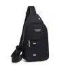 Chegada Nova 2024 Bolsa de Peito Masculina em Tecido Oxford Multifuncional Esportiva ao Ar Livre Lazer Bolsa de Ombro Bolsa Transversal