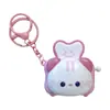 Chaveiro Criativo de Pão de Animal Pequeno Gato de Desenho Animado Fofo Pingente de Bolsa de Menina Pequeno Presente Venda por Atacado