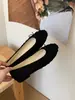 Zapatos planos bajos estilo ballet retro para mujer, nuevo estilo francés 2026, adecuados para combinar con faldas, cómodos de llevar, zapatos Mary Jane