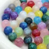 Cuentas Redondas de Sirena Cielo Estrellado de 6-16 mm Cuentas de Resina Cuentas Sueltas para Ensartar Material para Pulseras Pasadores Joyería